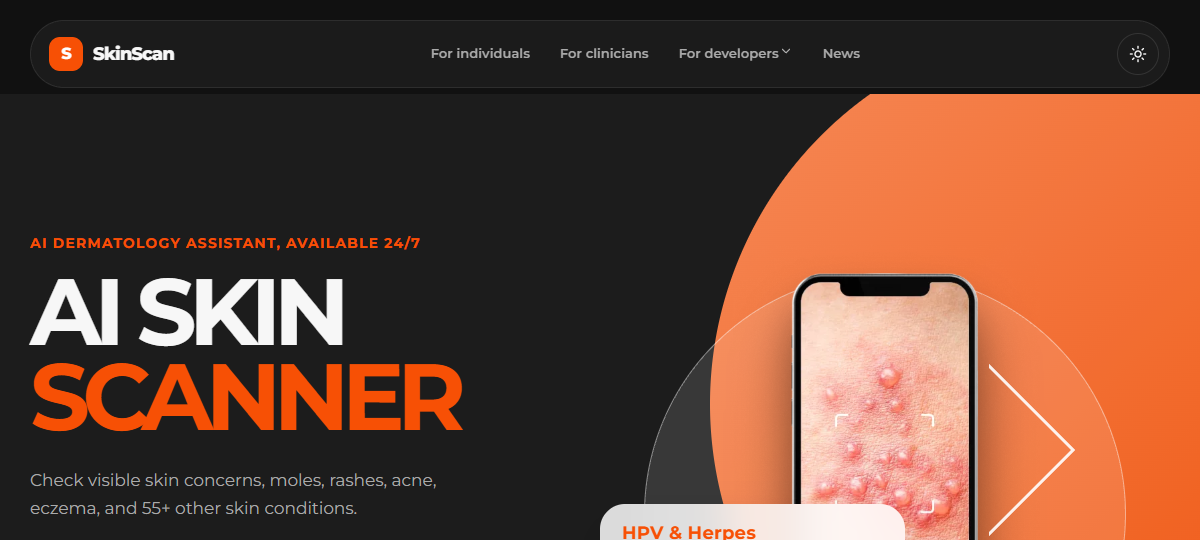 SkinScan screenshot